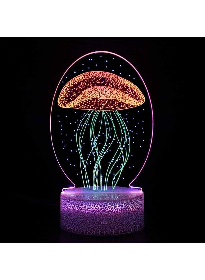 Bluejw Specialized E-commerce Animal Series 3D Night Light Colorful Touch Remote Control Desk Lamp Acrylic Bedside Atmosphere Lamp - Image 1
