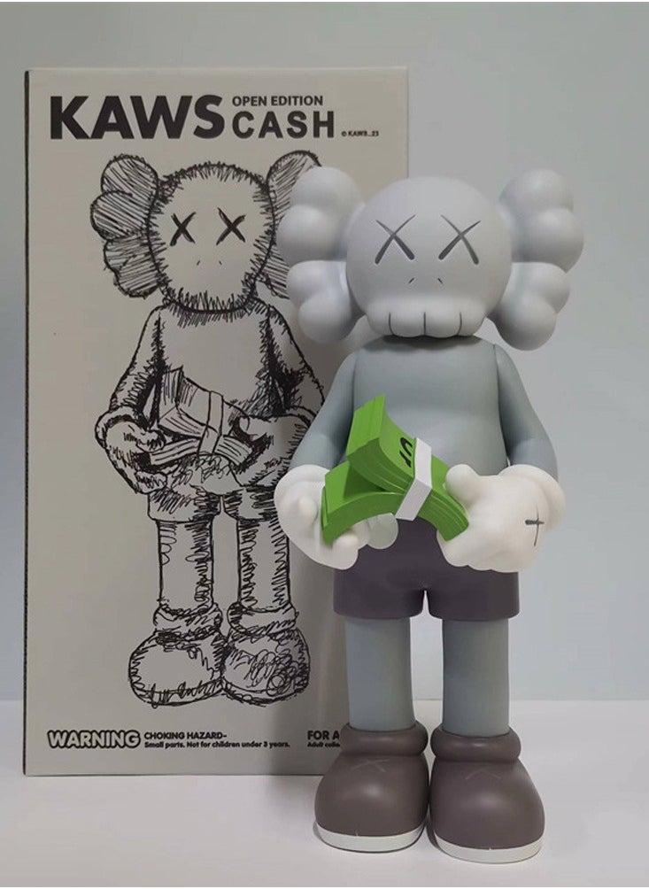 Generic - kaws  Sesame Stree Action Figure Decorative  Resin Sculpture Home Decor Statue, Art Figurine Home Ornament Decoration for Office, Living Room, Bedroom, Book Shelf, TV Cabinet, Desktop - Image 1
