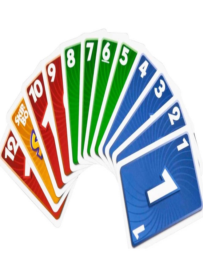 Mattel Games مجموعة ألعاب ماتيل من 3 ألعاب ورقية مع أونو، دوس الطبعة الثانية وسكيب-بو في صندوق تخزين لعطلات العائلة، الحفلات، السفر، التخييم والمزيد - Image 5