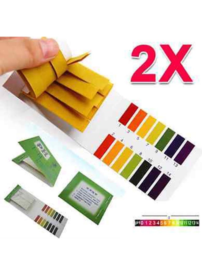 Full Range PH Alkaline Acid Water Litmus Testing Kit 160 Strips 1-14 Test Paper