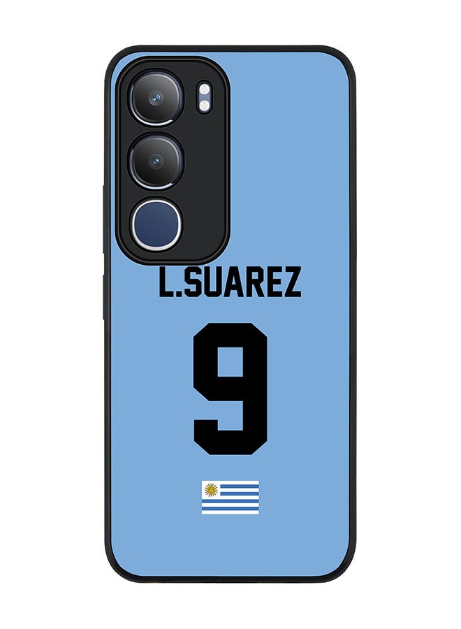 Stylizedd For vivo Y19s / Y19s Pro Case,Slim fit Camera Protection, Shockproof Thin Phone cover  - Football - Uruguay ,  L.Suarez - Image 1
