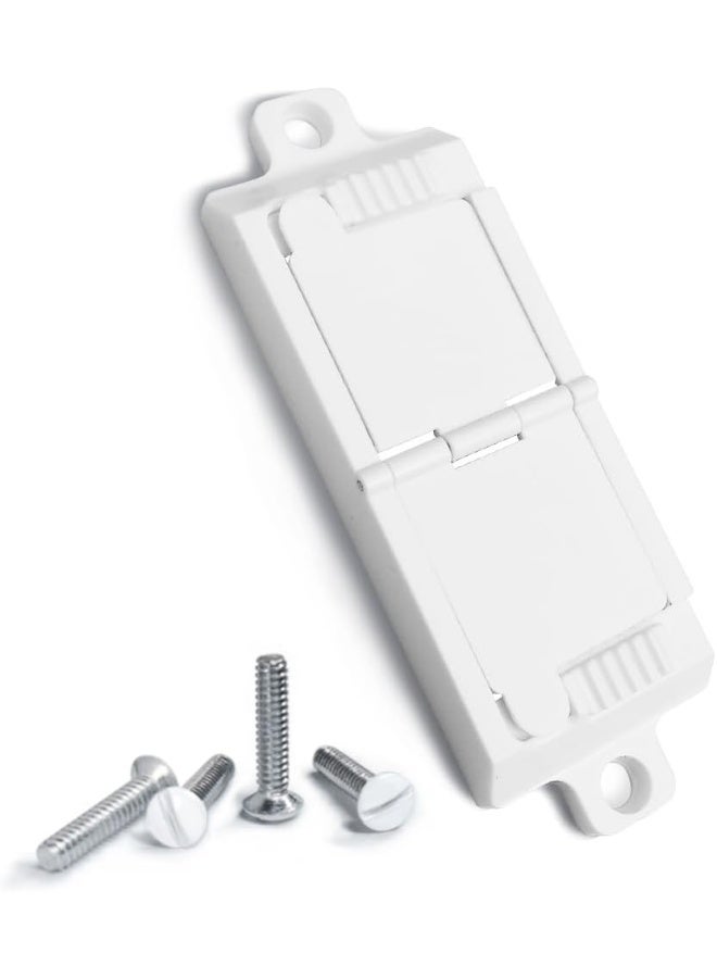 آي ليفابل Rocker Switch Plate Cover Guard, Child Proof Light Switch Guard Protects Your Lights or Circuits from being Accidentally Turned On or Off by Children and Adults (2 Pack White) - Image 1