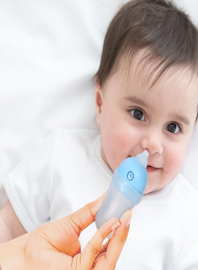 Infantso (2-in-1) Nose Cleaner | Baby Nasal Aspirator | Gentle Suction for Blocked Nose | Soft Silicone Tip, Safe & Hygienic | Easy to Use for Newborns, Mucus Sucker for Congestion & Cold Relief (Made in Tiwan) - Image 3