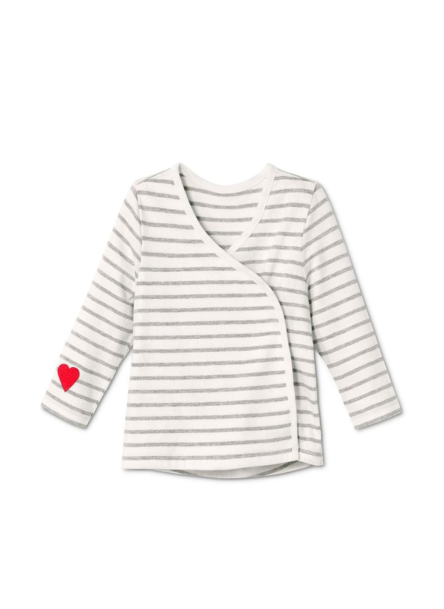 Tchibo - Toddlers Boy 3 Pieces Stripe Starter Set, Grey - Image 1