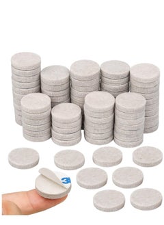 90pcs Furniture Pads Floor Protectors, Self Adhesive Felt Chair Leg Protectors 25mm,5mm Thick Anti Scratch Felt Pads Furniture Feet Pads for Chair, Table, Wardrobe, Sofa