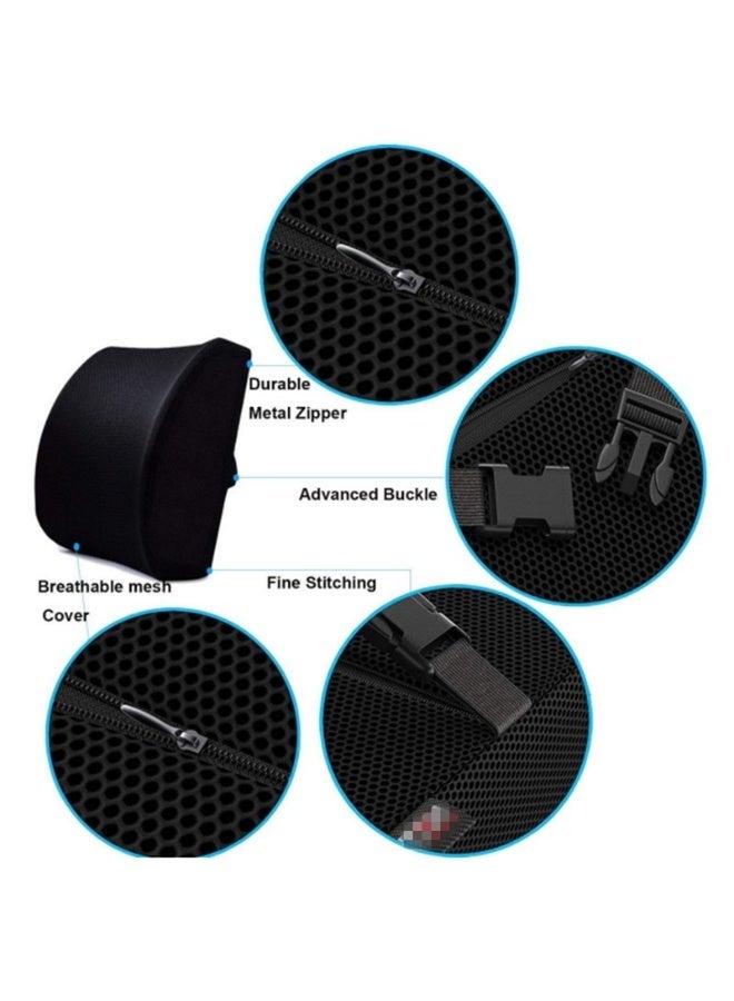Lumbar Support Pillow Ergonomic Memory Foam for Back Support and Pain Relief for Office Chair Cushion Car Seat Cushion Back Pillow - Image 5