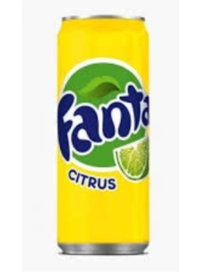 Fanta Soda Drink Citrus 330ml