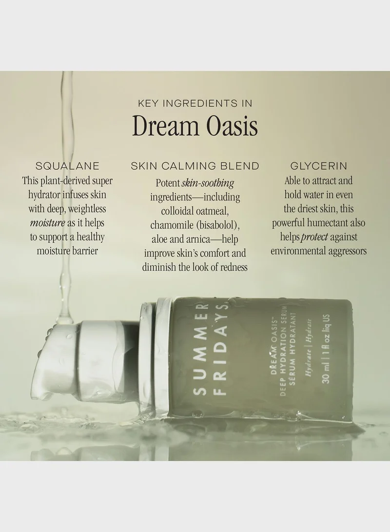 SUMMER FRIDAYS Dream Oasis Deep Hydration Serum