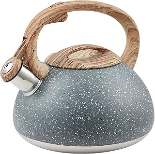 SP s-p Whistling Tea Kettle Stainless Steel Teapot,Teakettle for Stovetop Induction Stove Top,Fast Boiling Heat Water Tea - Image 1