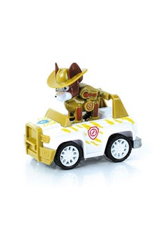 Swift 4 Mixed Style Dog Special Paw Patrol Car Toy Set, 1:55 True Metal Classic Gift Pack Collectible Diecast Vehicles Pull Back Cars, Animal Kingdom Playset for Kids  - Image 5