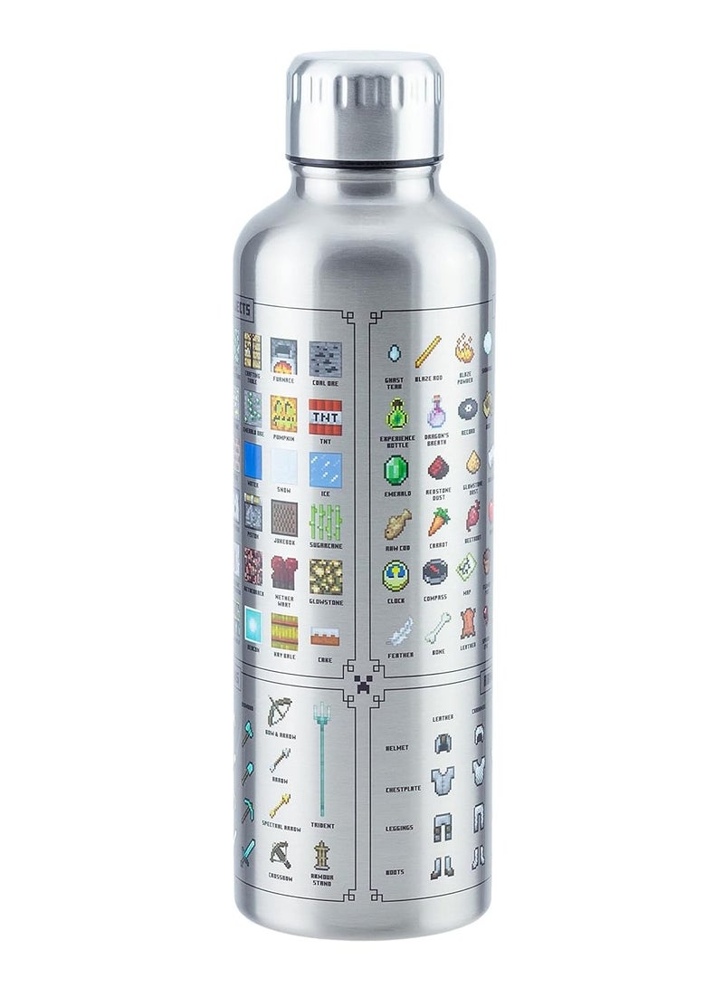 general Minecraft Metal Water Bottle  Gaming Merchandise - Image 3