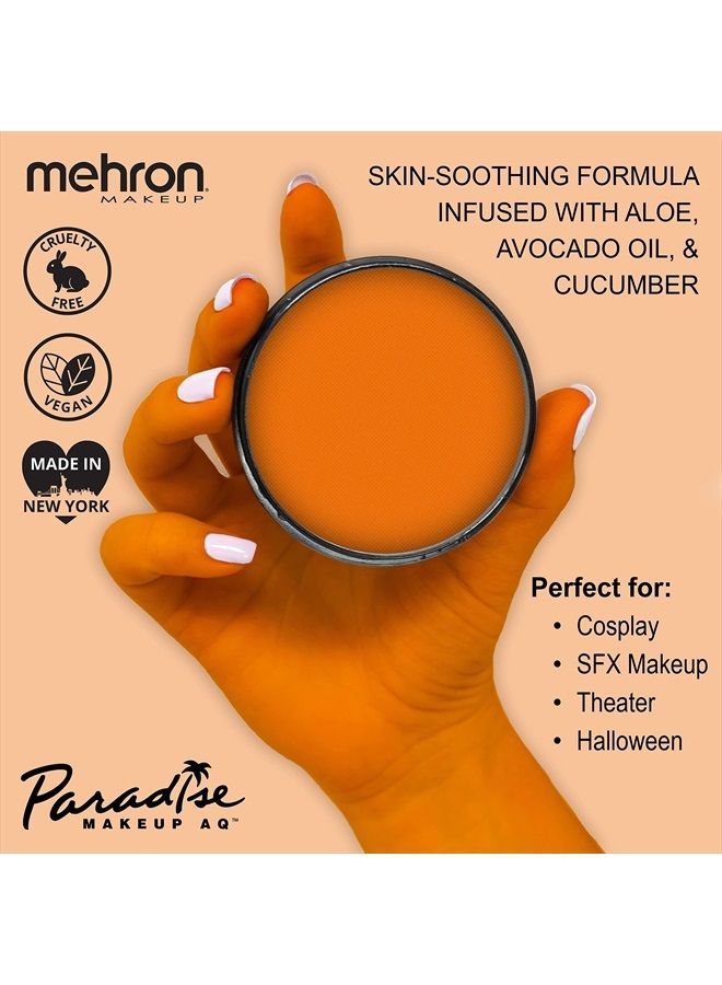 mehron Makeup Paradise Makeup AQ Pro Size | Perfect for Stage & Screen Performance, Face & Body Painting, Special FX, Beauty, Cosplay, and Halloween | Water Activated Face Paint & Body Paint 1.4 oz (4  - Image 2