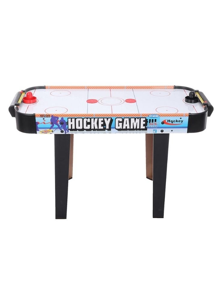 Premium Air Hockey Table Game for Kids & Family – Compact Indoor Arcade Hockey Table, White Playing Surface with Black Legs, Fast-Paced Sports Fun - Image 4
