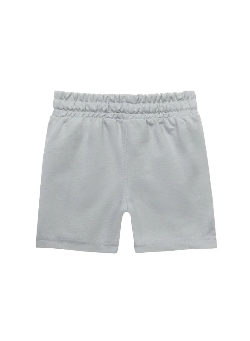 MINOTI Kids Boys T-Shirt and Shorts Set with Stripe Print
