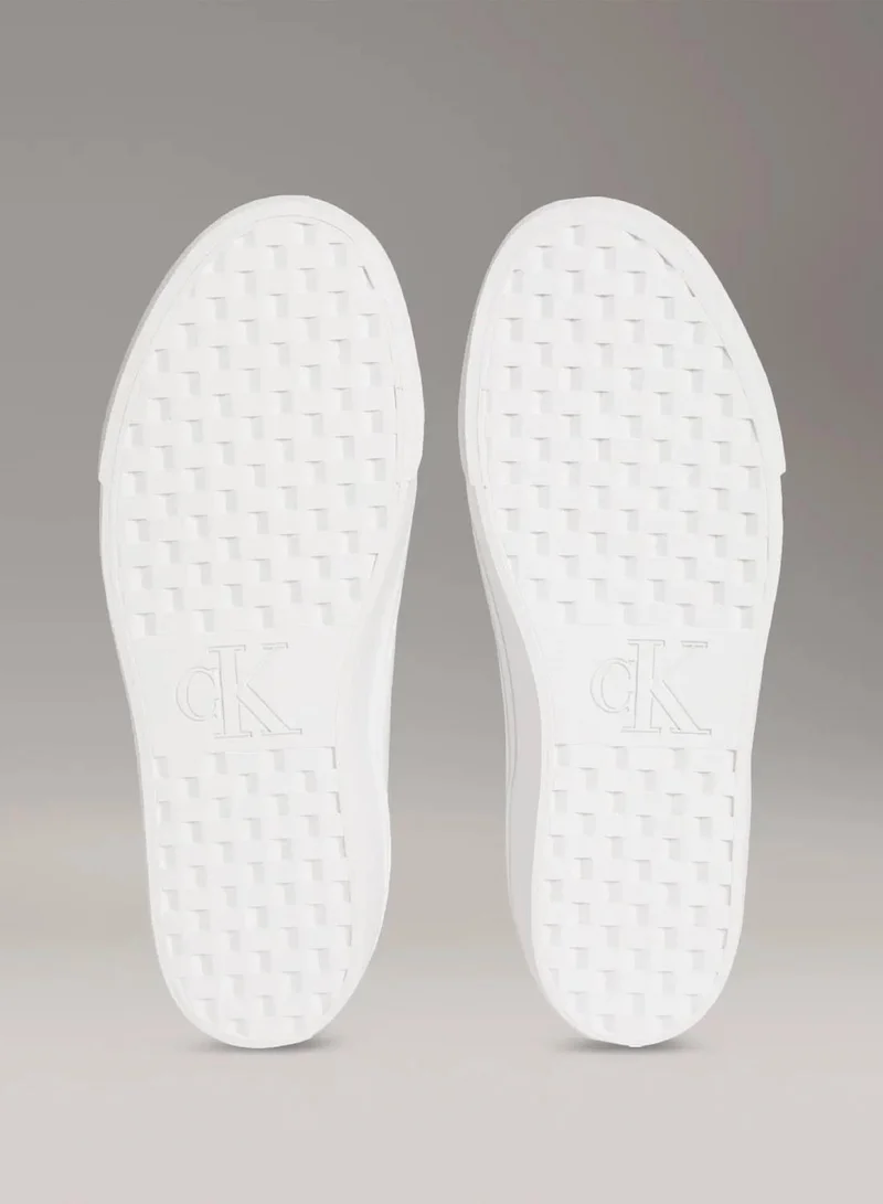 Calvin Klein Jeans  Vulcanised Leather Trainers  | Best Price UAE