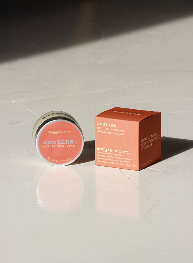 routine مزيل عرق طبيعي على شكل عصا برائحة الحمضيات المنعشة - مصنوع من الزيوت الأساسية وبيكربونات الصوديوم، يوفر تحكمًا طوال اليوم في الروائح (58 مل) - Image 4