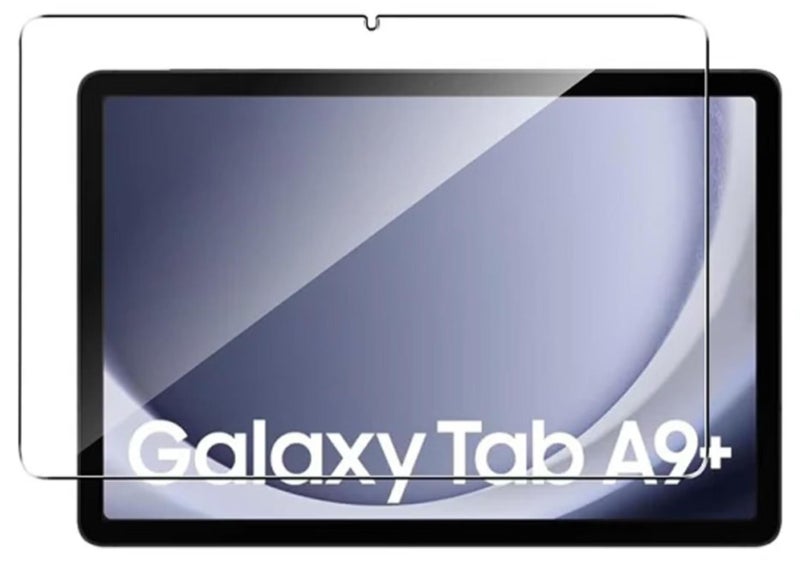 شاشة حماية من الزجاج المقوي لجهاز سامسونج جالكسي تاب A9 بلس - Image 1