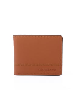 CROSSLAND Genuine Leather Slim Bifold Wallet for Men, 8 ID Slots, RFID Blocking Technology