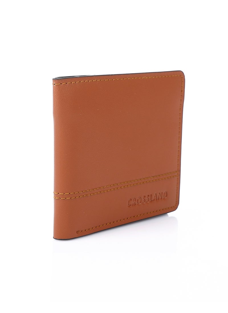 Crossland - CROSSLAND Genuine Leather Slim Bifold Wallet for Men, 8 ID Slots, RFID Blocking Technology - Image 1