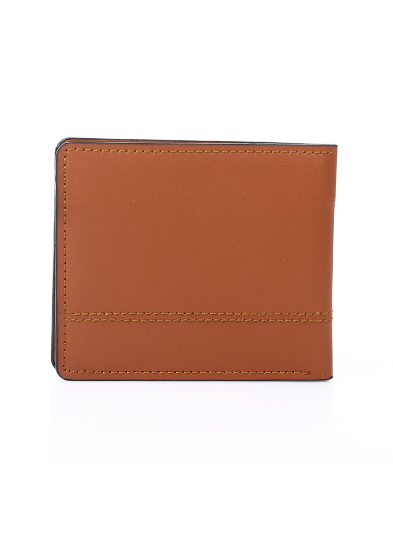 Crossland - CROSSLAND Genuine Leather Slim Bifold Wallet for Men, 8 ID Slots, RFID Blocking Technology - Image 1