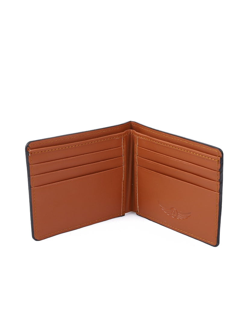 Crossland - CROSSLAND Genuine Leather Slim Bifold Wallet for Men, 8 ID Slots, RFID Blocking Technology - Image 1