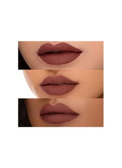 SUGAR SUGAR Cosmetics Smudge Me Not Liquid Lipstick14 Teak Mystique (Warm Brown) Intensely Pigmented Liquid Matte Finish, Longwearing Formula, Smudgeproof  - Image 4