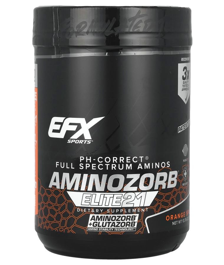 EFX SPORTS AminoZorb® Elite 21 Orange Splash 13.76 oz (390 g)
