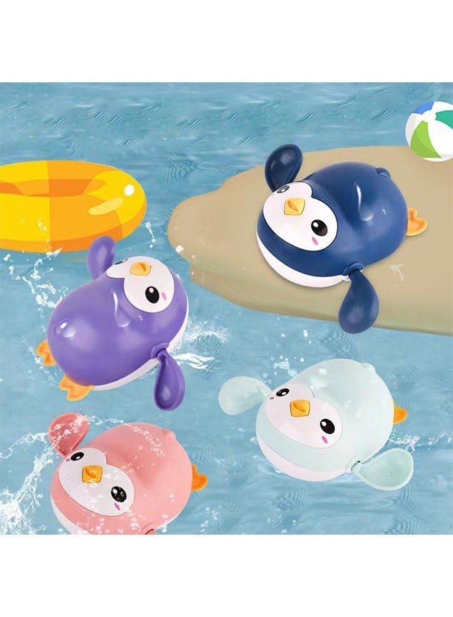 3 PCS Bath Toys for Toddlers 1 2 3 4 5 Years OldPool Toys for KidsBaby Funny Wind Up Swimming Turtle Bath ToyCute Floating Bathtub Water Toys for Preschool Child Boys Girls  - Image 2