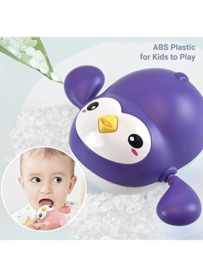 3 PCS Bath Toys for Toddlers 1 2 3 4 5 Years OldPool Toys for KidsBaby Funny Wind Up Swimming Turtle Bath ToyCute Floating Bathtub Water Toys for Preschool Child Boys Girls  - Image 3