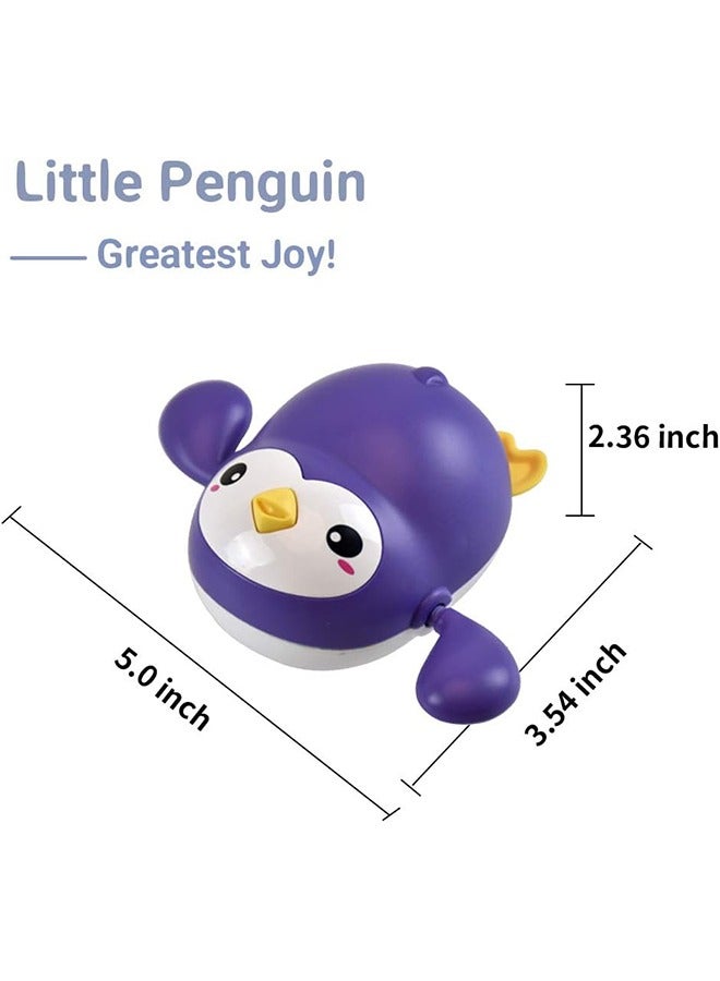 3 PCS Bath Toys for Toddlers 1 2 3 4 5 Years OldPool Toys for KidsBaby Funny Wind Up Swimming Turtle Bath ToyCute Floating Bathtub Water Toys for Preschool Child Boys Girls  - Image 5
