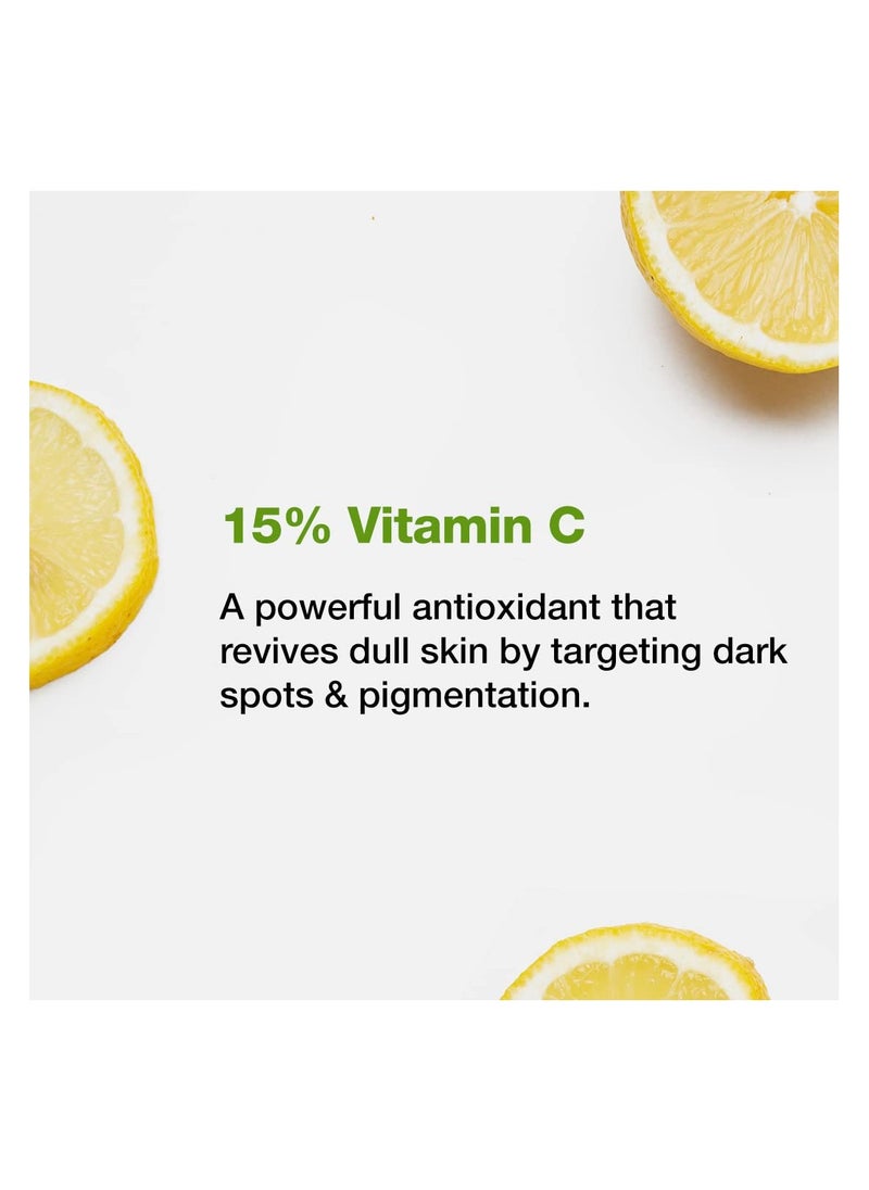 MCaffeine - Green Tea Face Serum With Vitamin C 15% 30ml - Image 1
