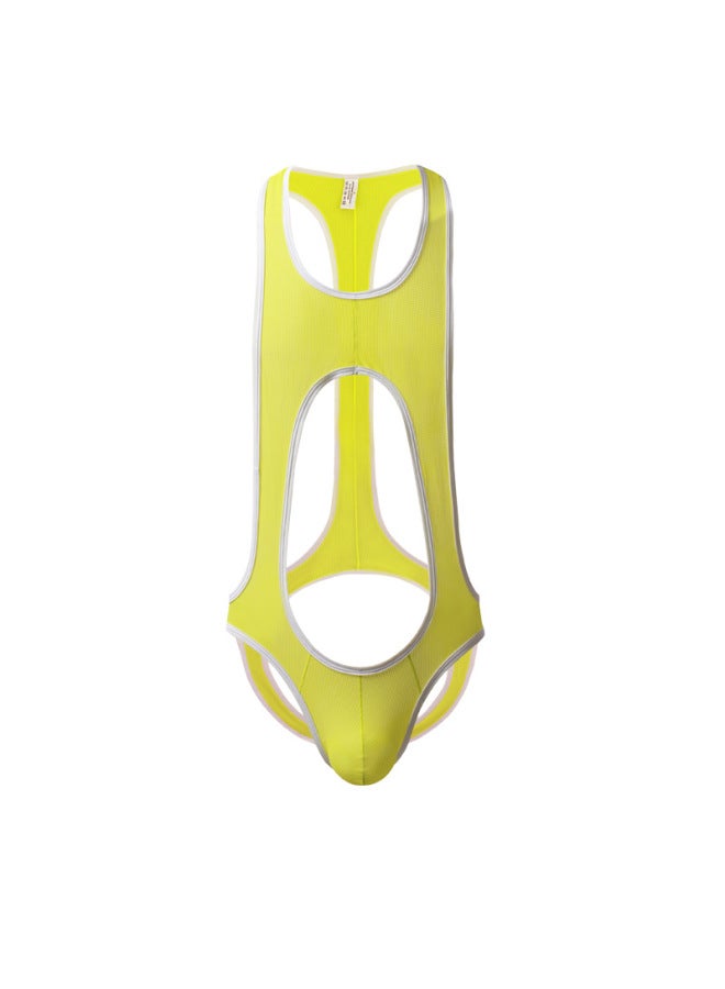 Men's Underwear Men's One-piece Mesh Breathable Bag Solid Color