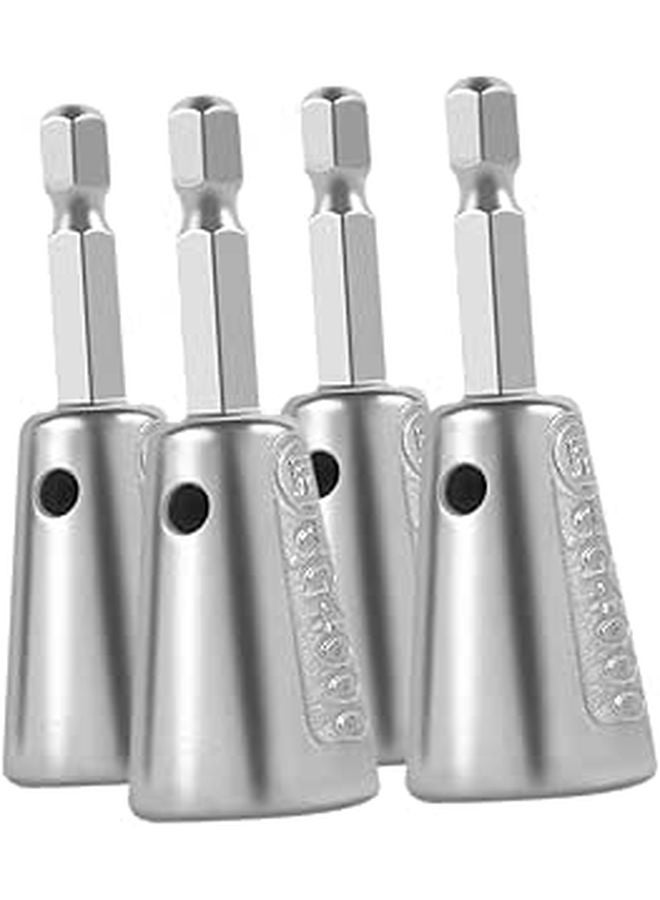 4Pcs Carbon Steel Electric Wire Twisting Tool Quick Connectors For Efficient Wiring - Image 1