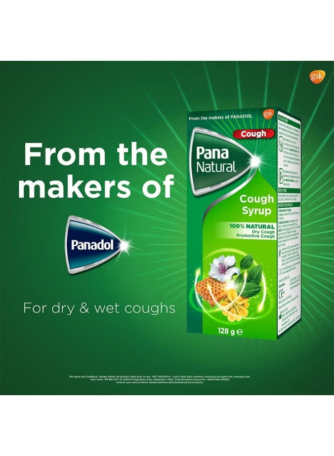 Panadol Pana Natural Syrup Dry Cough & Productive Cough 128 ge - Image 4