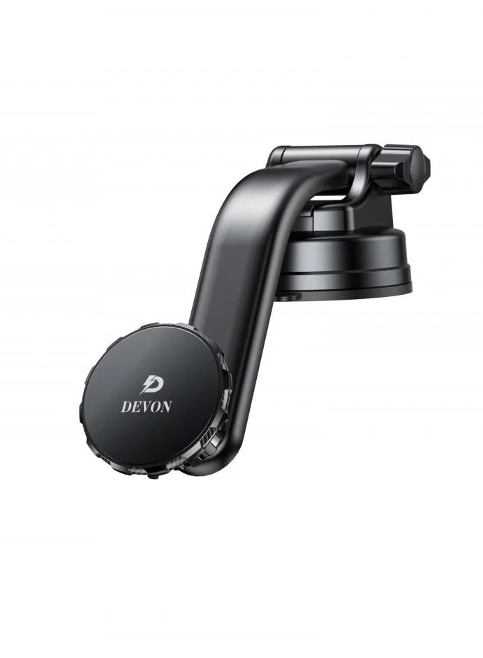 Devon 【Car Phone Holder】 A sturdy, 360° rotating mobile phone holder with a flexible design for secure mounting and easy use. 【Car Phone Holder】 - Image 1