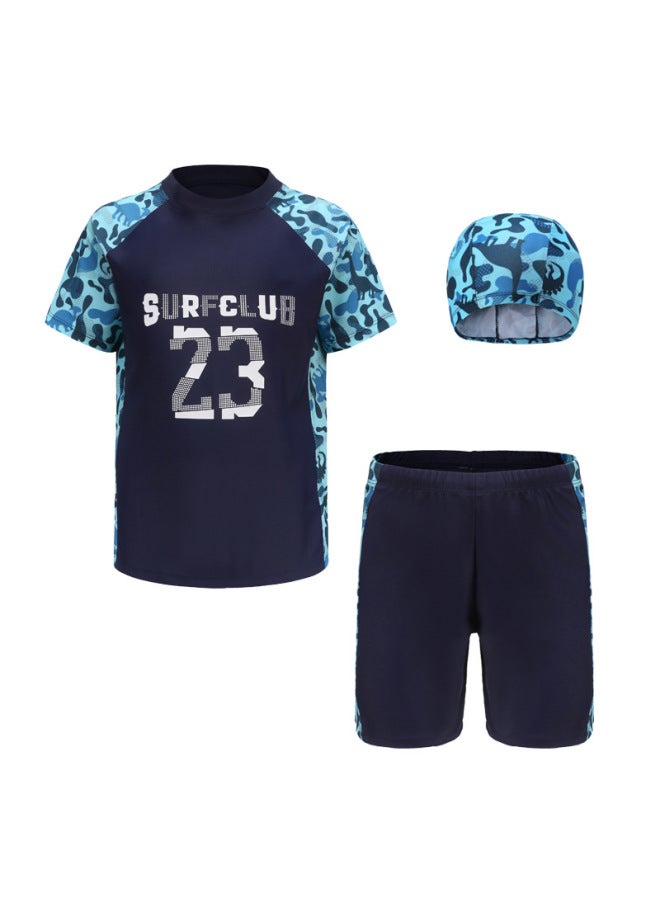 Children's Swimsuit Boys Middle And Big Children New Teenagers Junior High School Students Swimming Clothes Boys Suit
