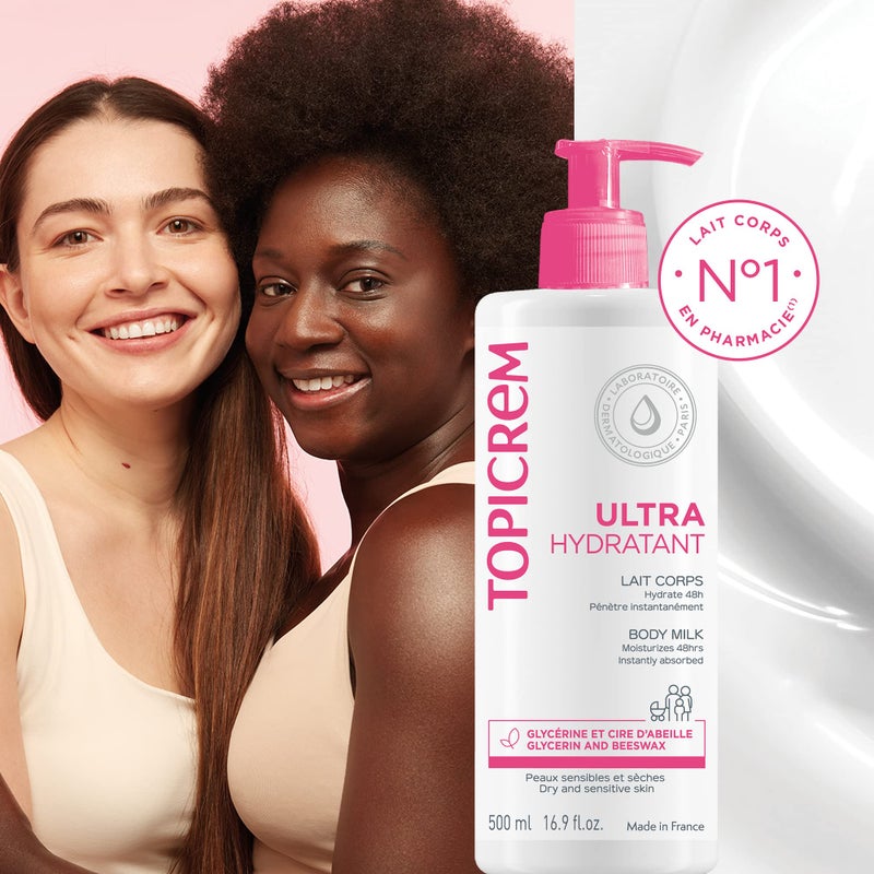 Topicrem حليب الجسم المرطب الفائق من توبكريم، 500 مل - Image 5