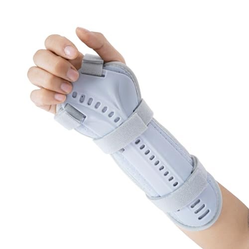 TIERSINI Wrist Fracture Splint,Wrist Brace,for Fractures,Sprains,Pain and Swelling,Arthritis,Tendonitis,Removable Splints for Adult(Right Hand) - Image 1