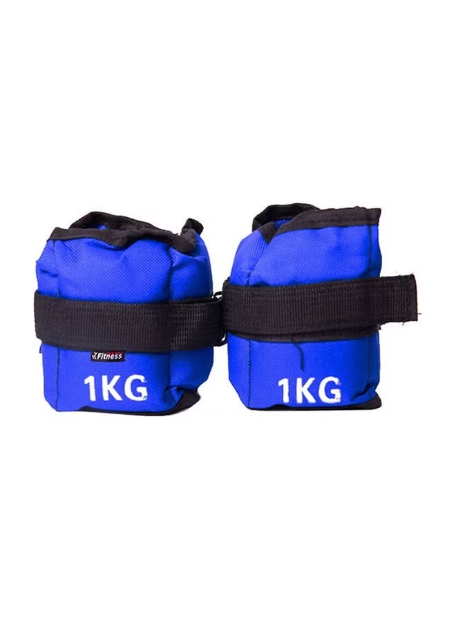 Fitness World A two-piece sand weight bag for the arms and feet, weighing 1 kilo each  - Image 3