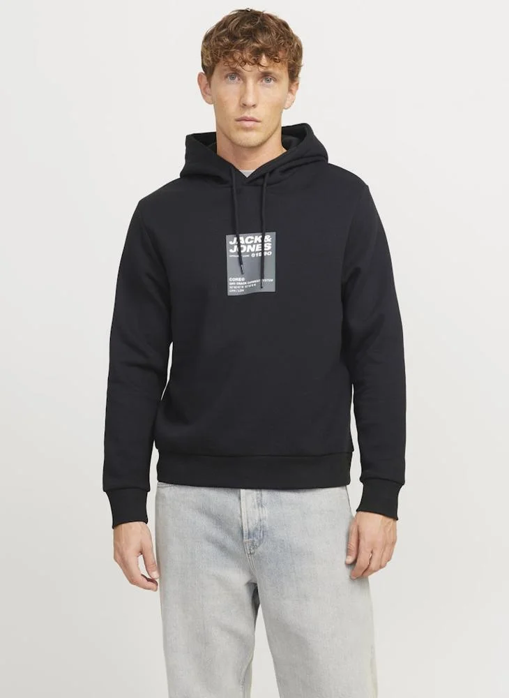 جاك اند جونز Graphic Hoodie