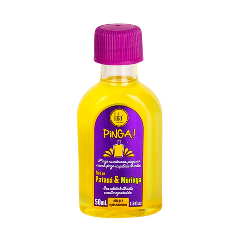 Lola from Rio Pinga Hair Oil For Frizz, Split Ends, Shine, and Thermal Protection - Pataua & Moringa - 50ml