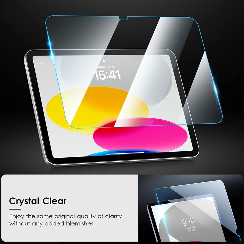 Ultra Sensitive Tempered Glass For iPad 11th A16 2025 10th Generation Pack Of 1 - Image 3