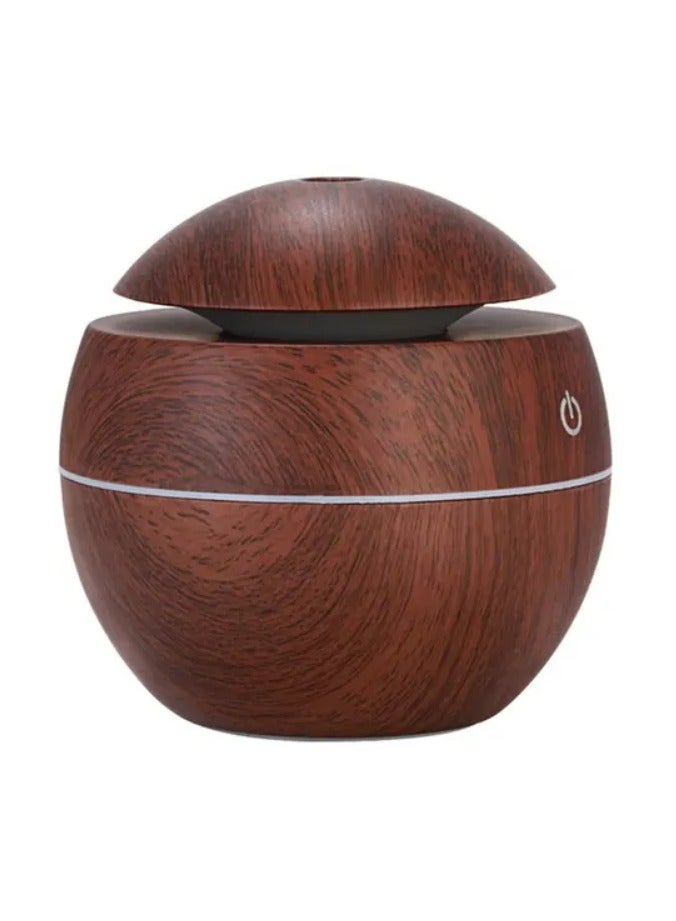 AROAQ 2 Pcs Home Wood Grain Air Humidifier Purifier Aroma Diffuser USB Ultrasonic Cool Mist Sprayer Essential Oil Fragrance - Image 3