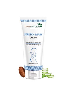 7 Days Stretch Marks Cream For Men & Women | Improves Appearance Of Fresh And Mature Stretch Marks | Natural And Cruelty-Free(100 Gm)  - Image 1