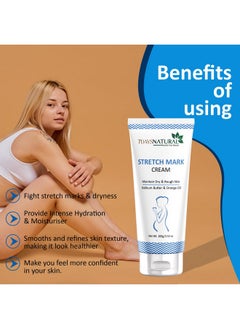 7 Days Stretch Marks Cream For Men & Women | Improves Appearance Of Fresh And Mature Stretch Marks | Natural And Cruelty-Free(100 Gm)  - Image 3
