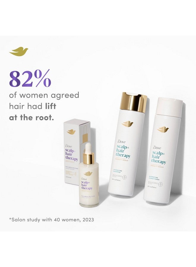 Dove Density Boost Hydrating Conditioner Scalp Therapy for Dry Hair, with Vitamin B3, Zinc and 0% Sulfates, 9.25 oz - Image 5