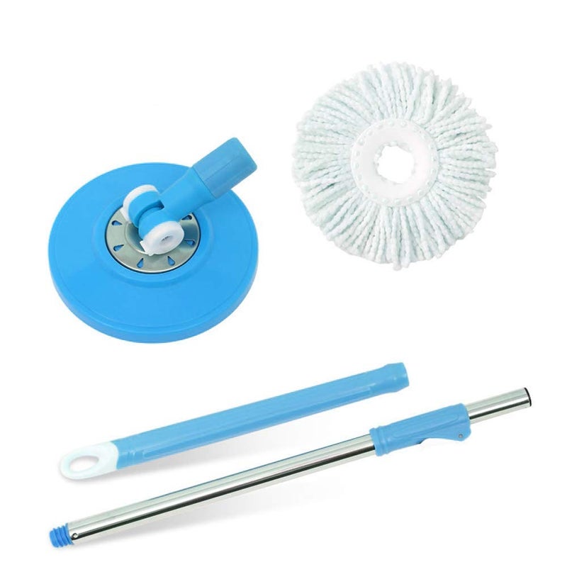 Mawson Heavy Mop Refill Magic Mop 360 Degree Rotating Mop Head Mop Stick 1 Pcs Refill Free - Image 1