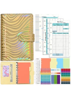 Y&D A6 Loose Leaf Notebook Set Pu Leather Loose Leaf Notebook Cash Budget Ledger Plan Notebook Plan Monthly Plan Manual Ledger  - Image 1