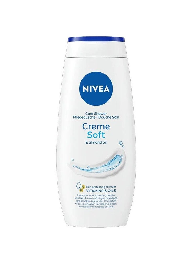 Nivea Nivea Shower Gel Care with Almond Oil and Light Fragrance - 250ml 