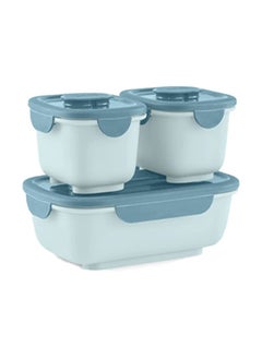 OmieGo Bio Bento Containers, Set of 3-Mist - pzsku/Z66565A0337560F576663Z/45/_/1720105238/db479452-f391-4787-9f5d-740952cdef5d